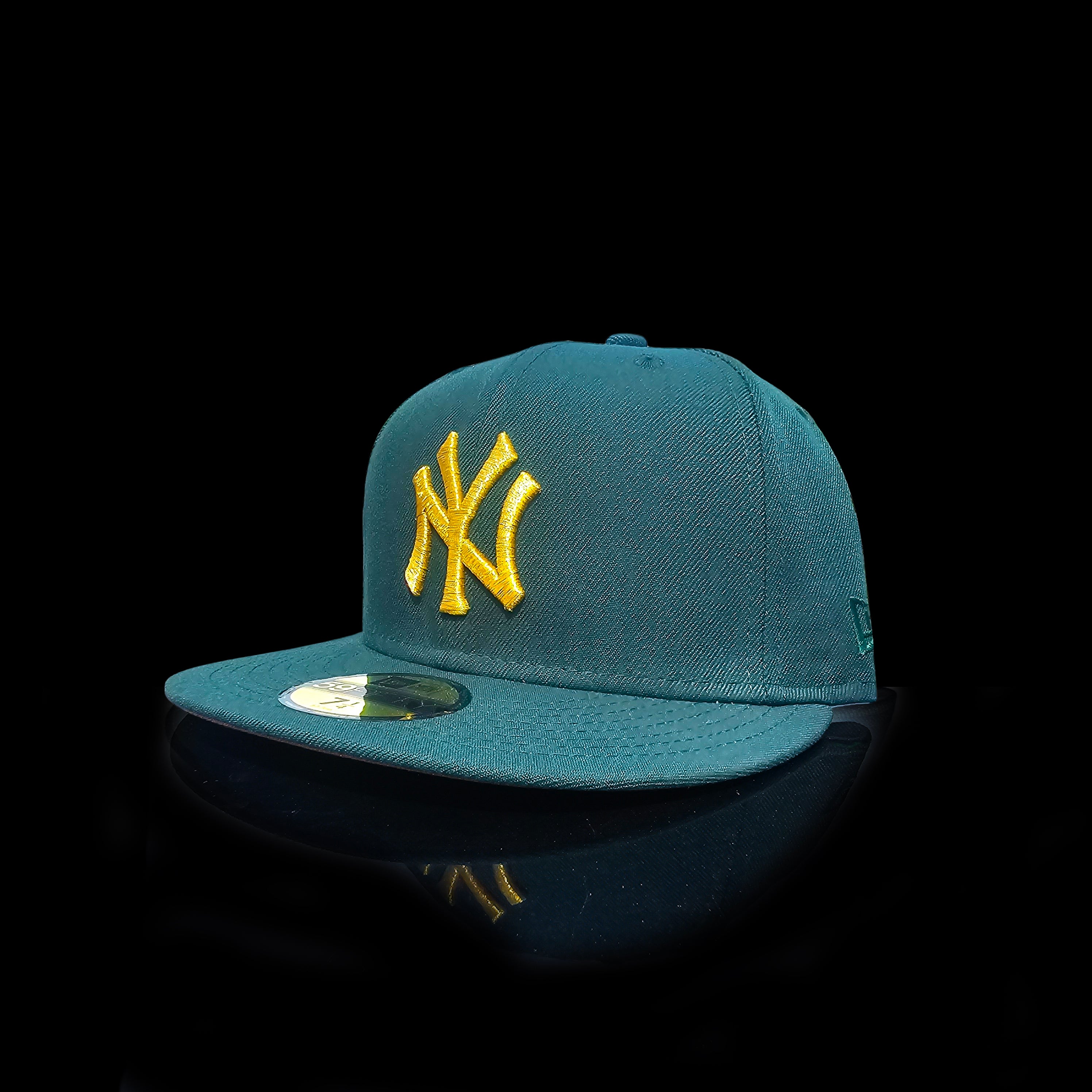 New Era Yankees Dark Green Fitted Hat (BF)