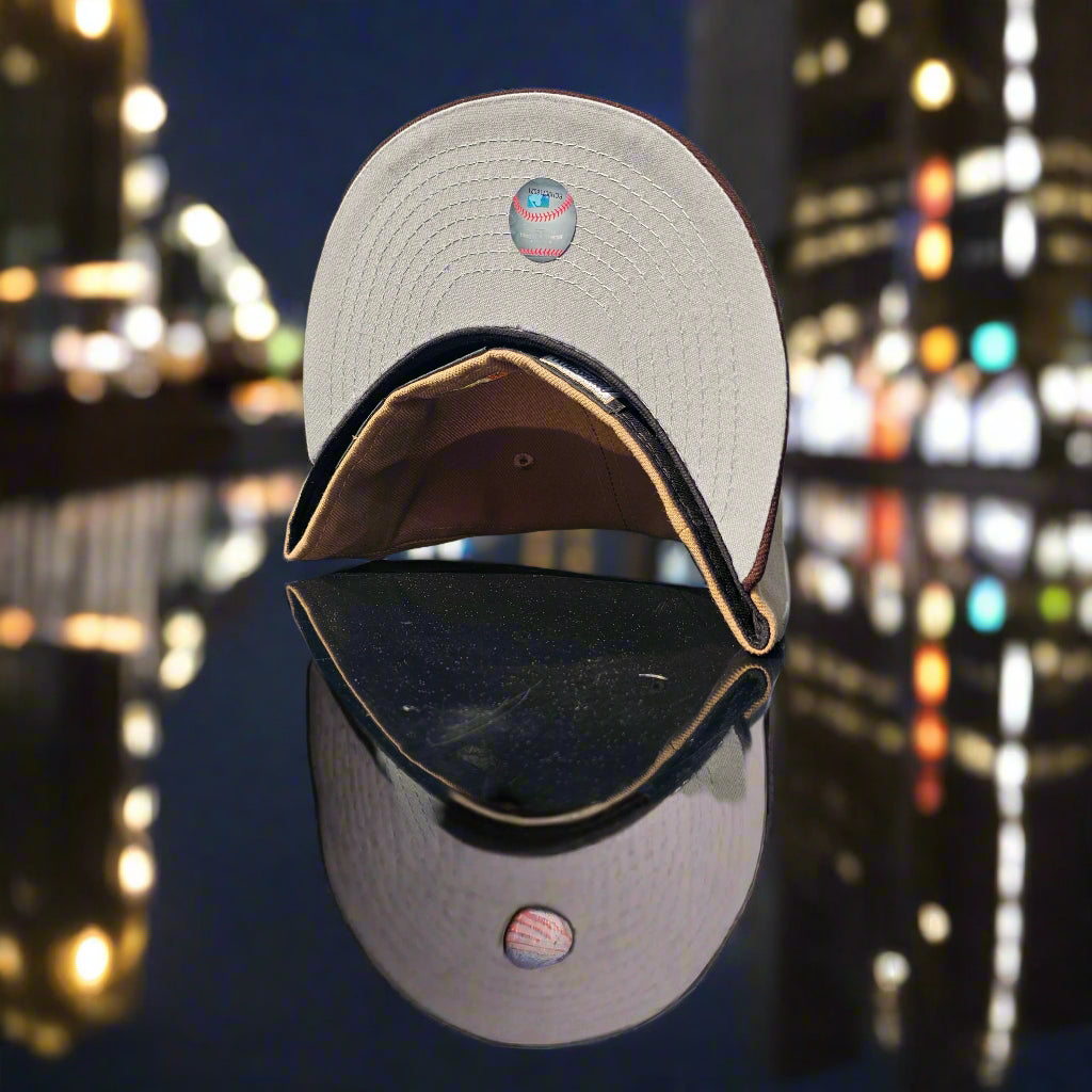 St. Louis Cardinals MLB: 1931 World Series Fitted Hat-Camel/Gray 7 3/8