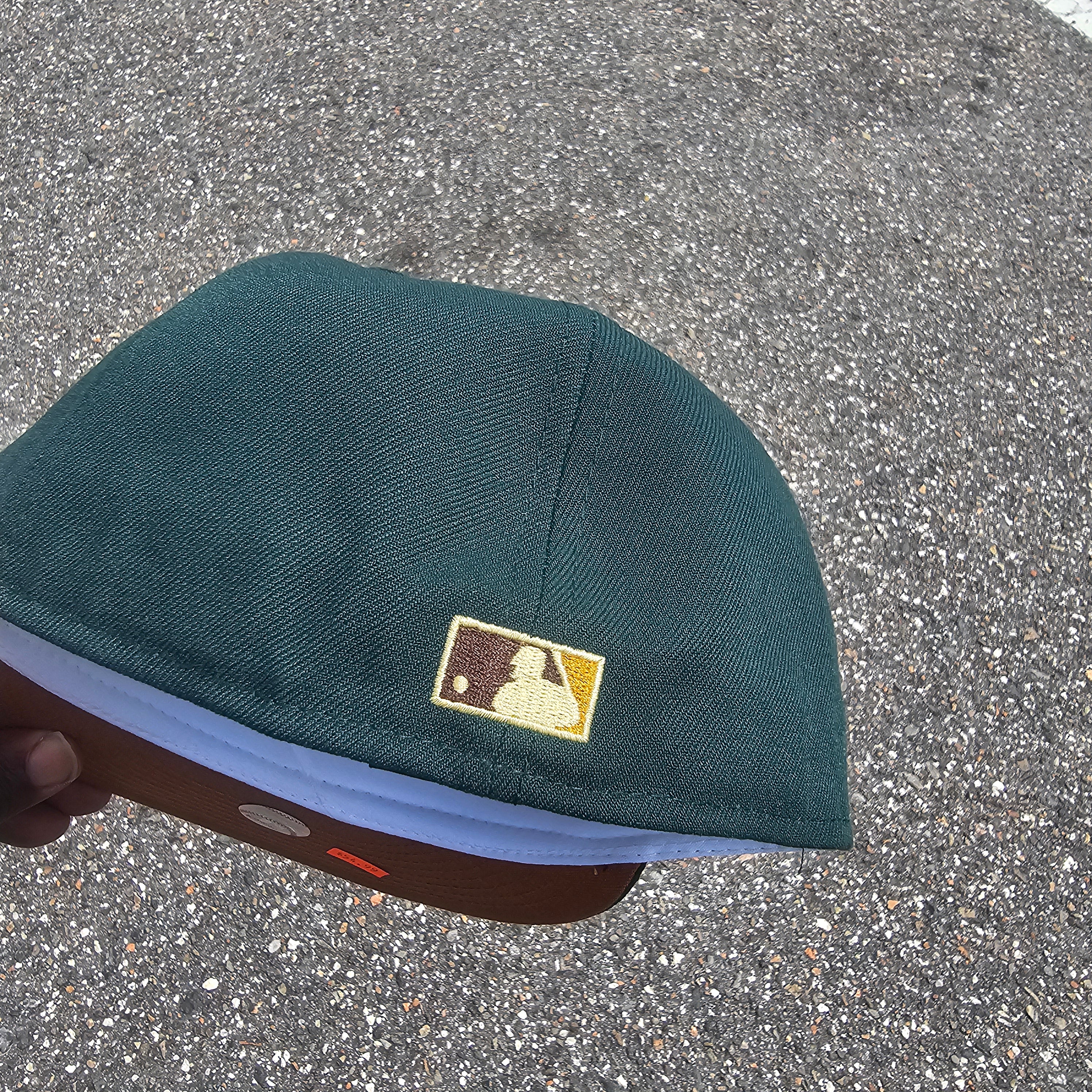 New Era Yankees Dark Green Fitted Hat (BF)