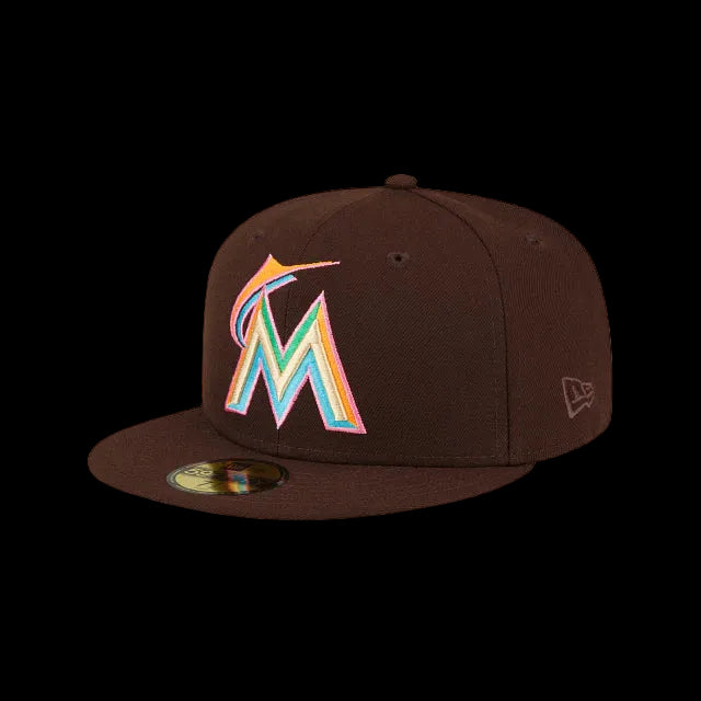New Era Just Caps Drop 20 Miami Marlins 2022 59FIFTY Fitted Hat