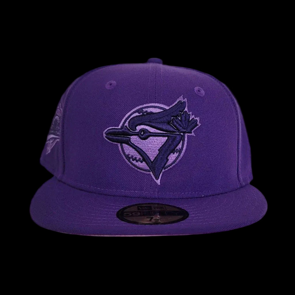 Purple Toronto Blue Jays Light 1992 World Series Side Patch