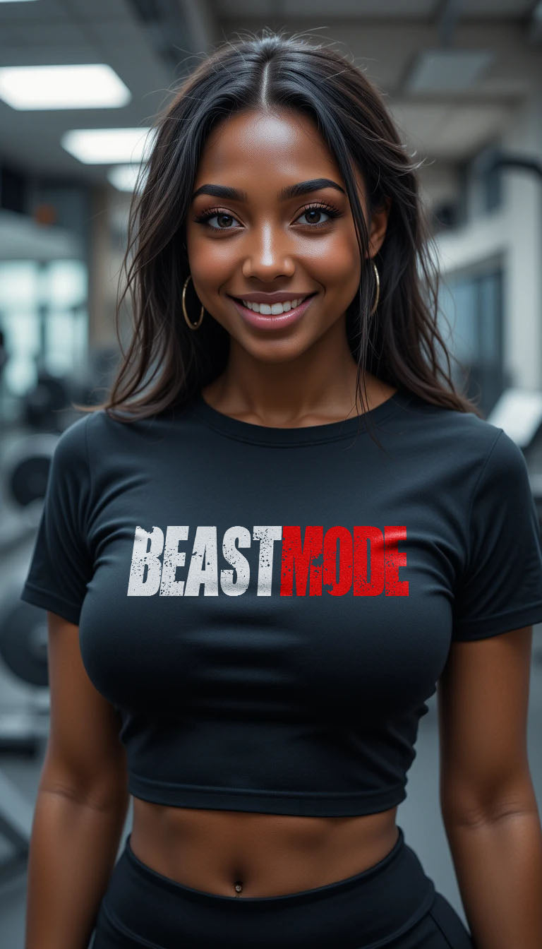 Beast Mode: Women’s Crop Tee