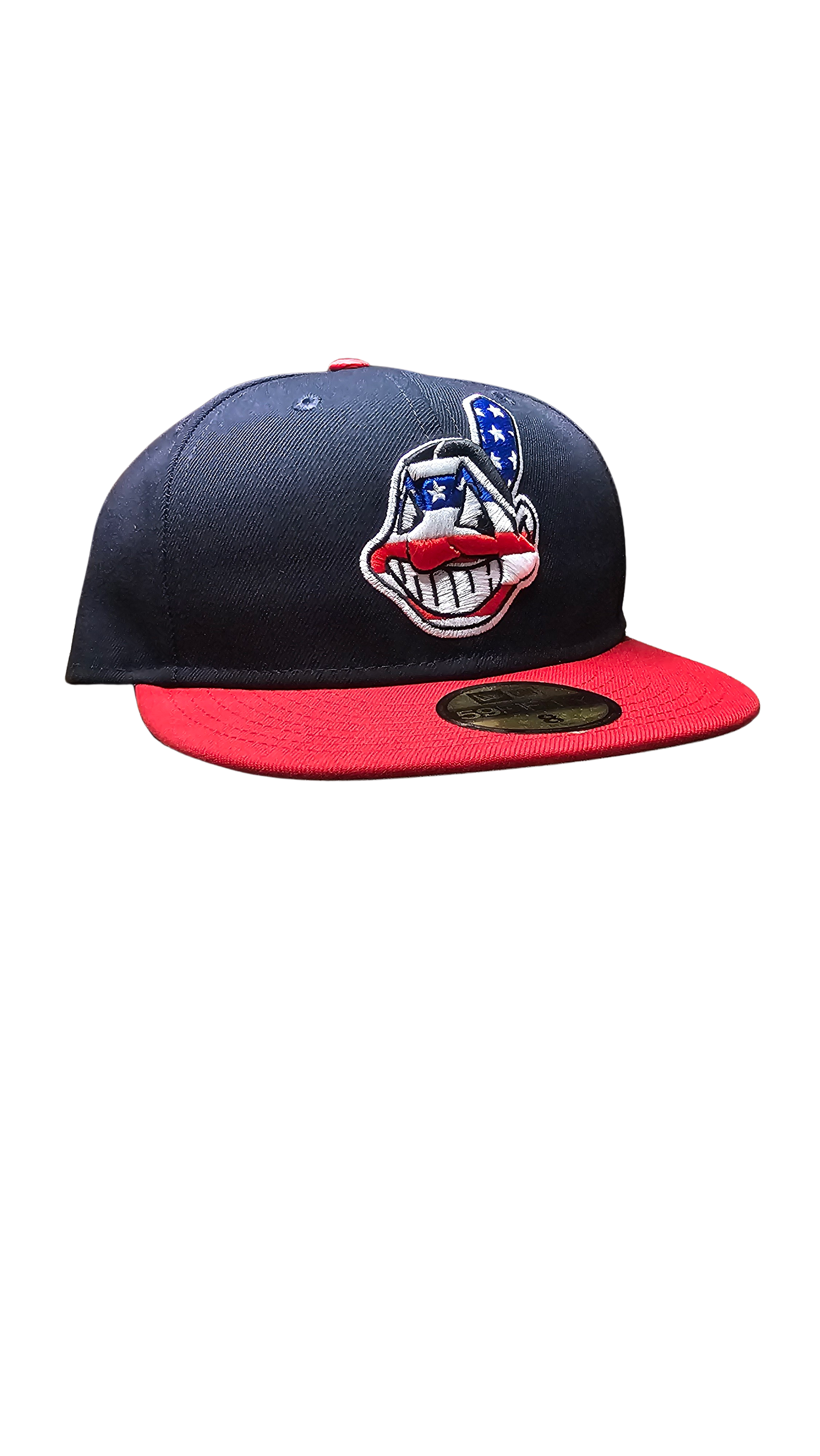 American Flag Chief Wahoo 59fifty