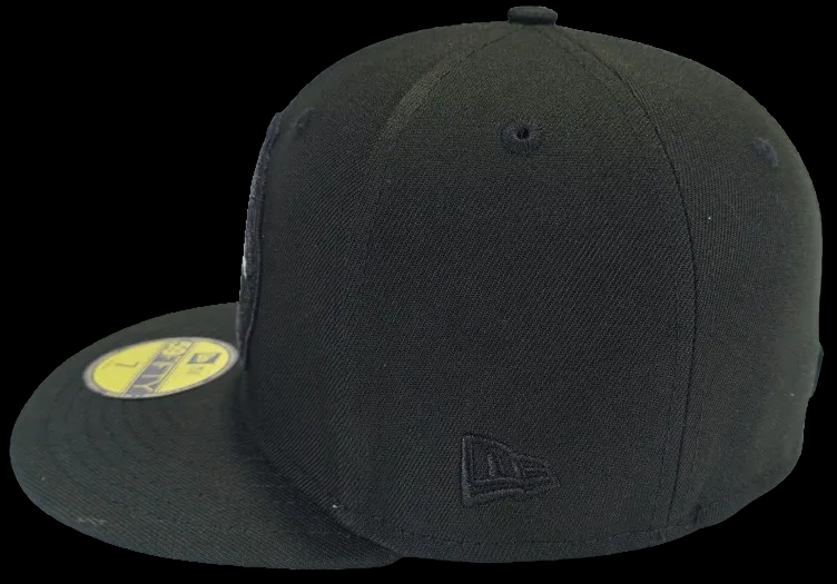 Atlanta Braves 1957 World Series Black Out | New era 59fifty Fitted