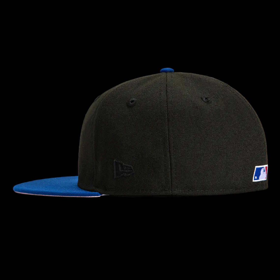 Hat Club Exclusive New York Mets 2000 Subway Series 7 Black/Royal with Pink UV 7⅛