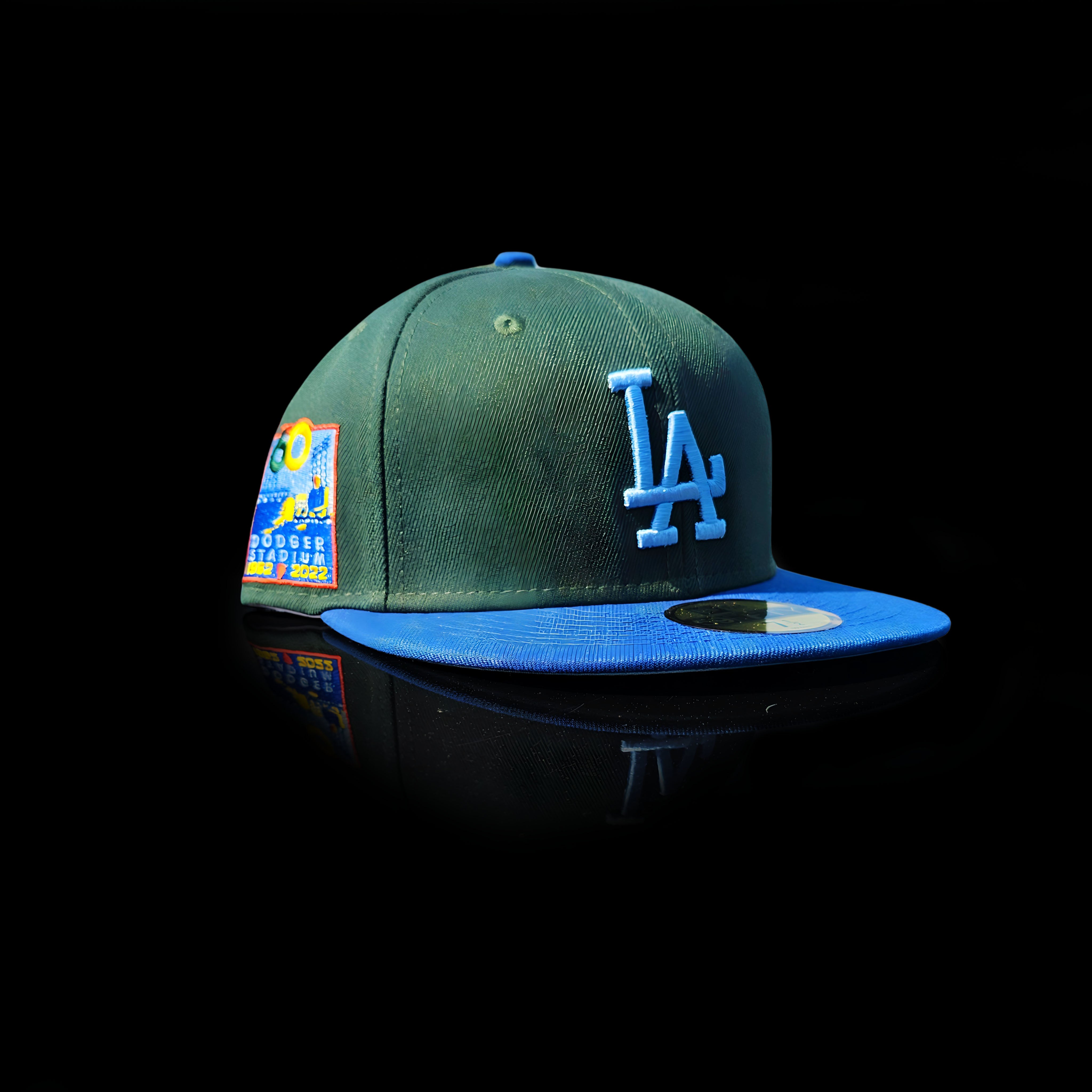 MLB Los Angeles Dodgers with 60th Anniversary side patch