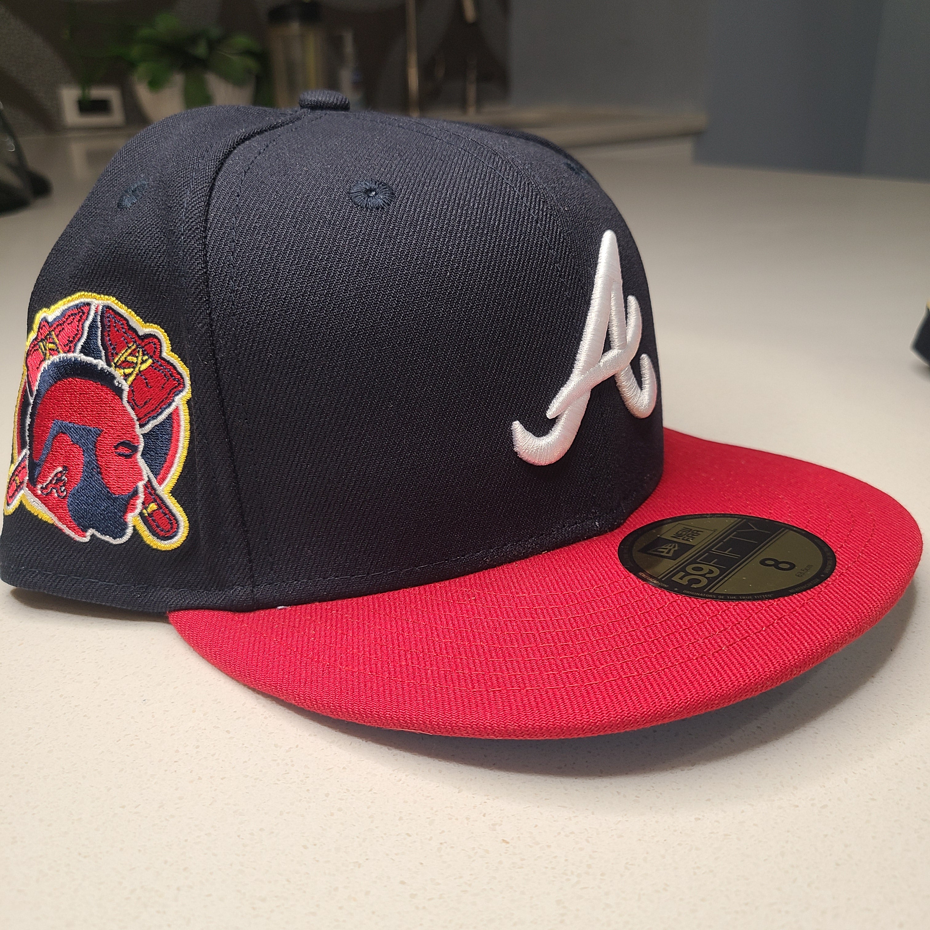 New Era Navy/Red Atlanta Braves Home Authentic Collection On-Field Remix