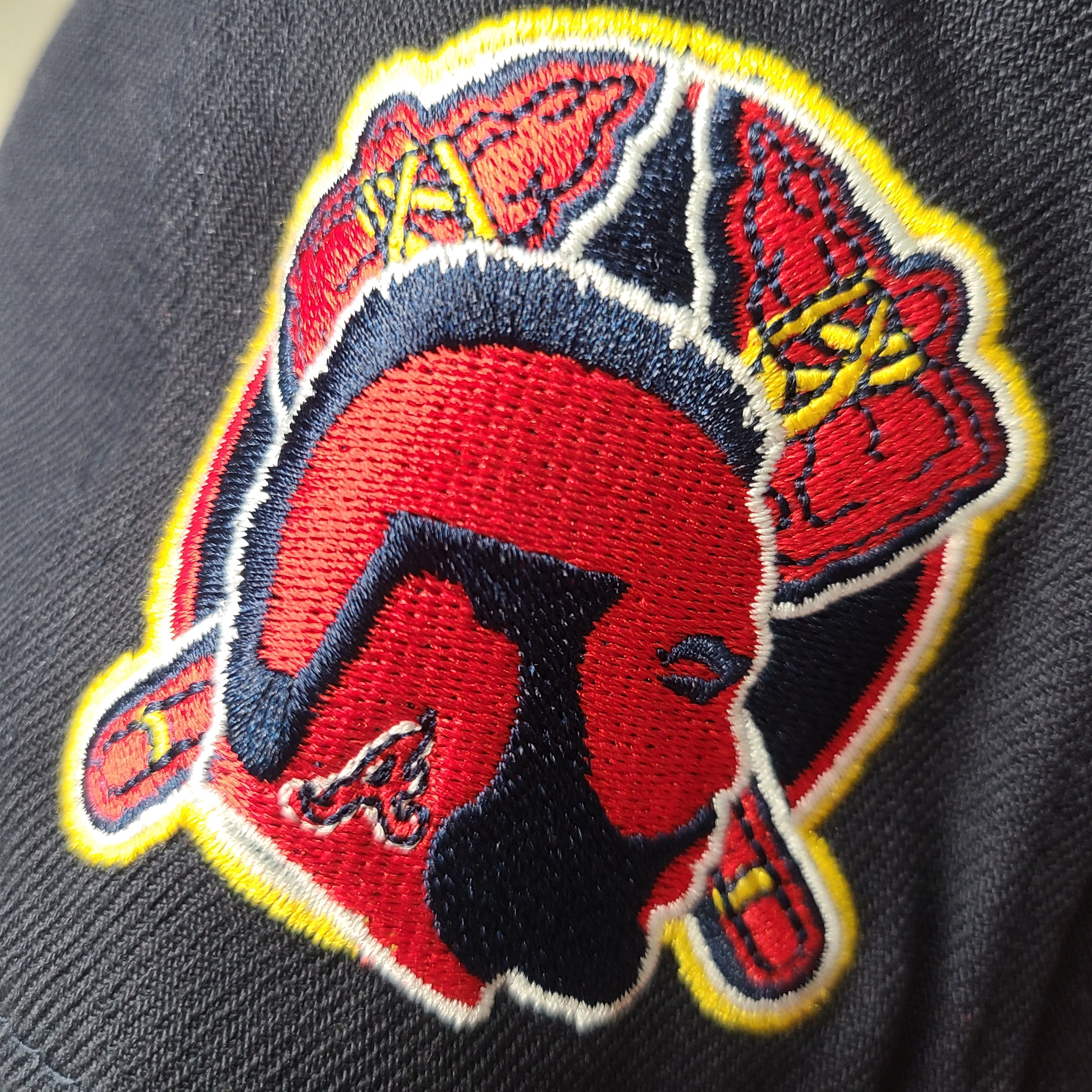 New Era Navy/Red Atlanta Braves Home Authentic Collection On-Field Remix