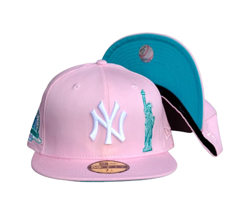 New York Yankees Pink: Statue of Liberty MLB NY Logo