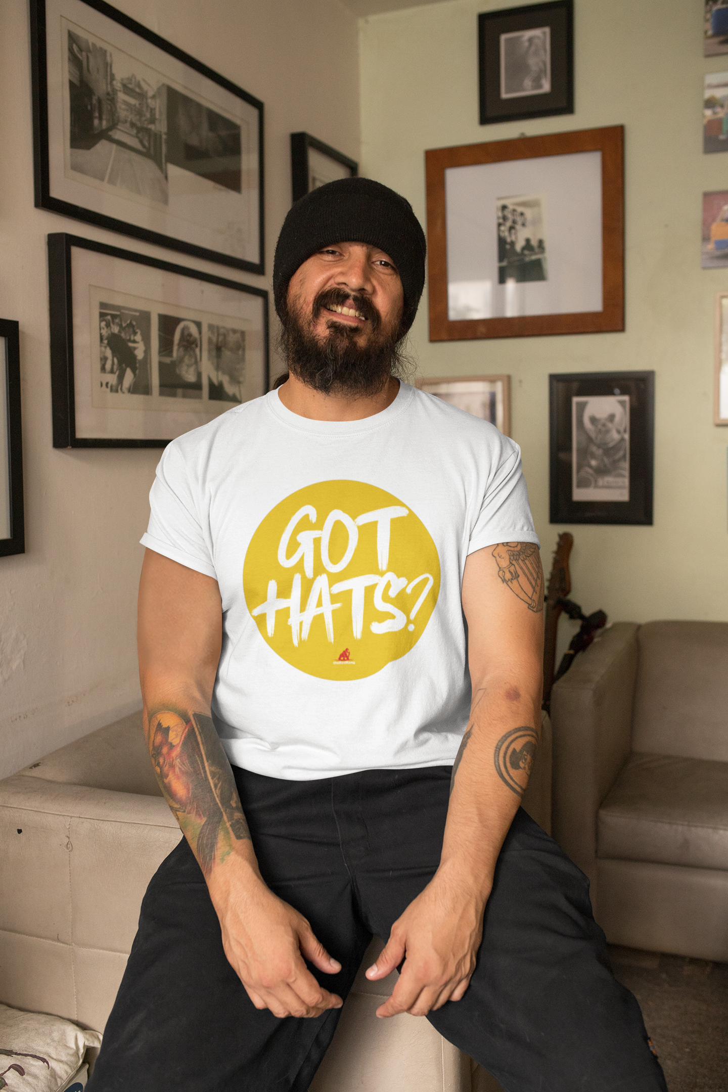 Got Hats? (heavy tee)