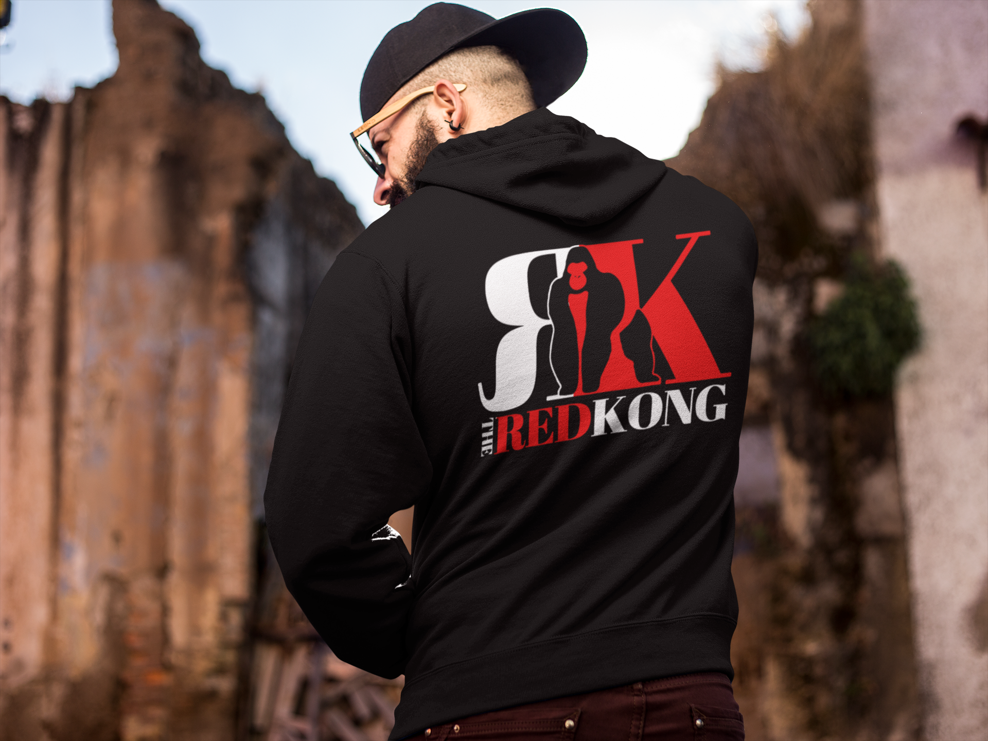 Red Kong Hoodie