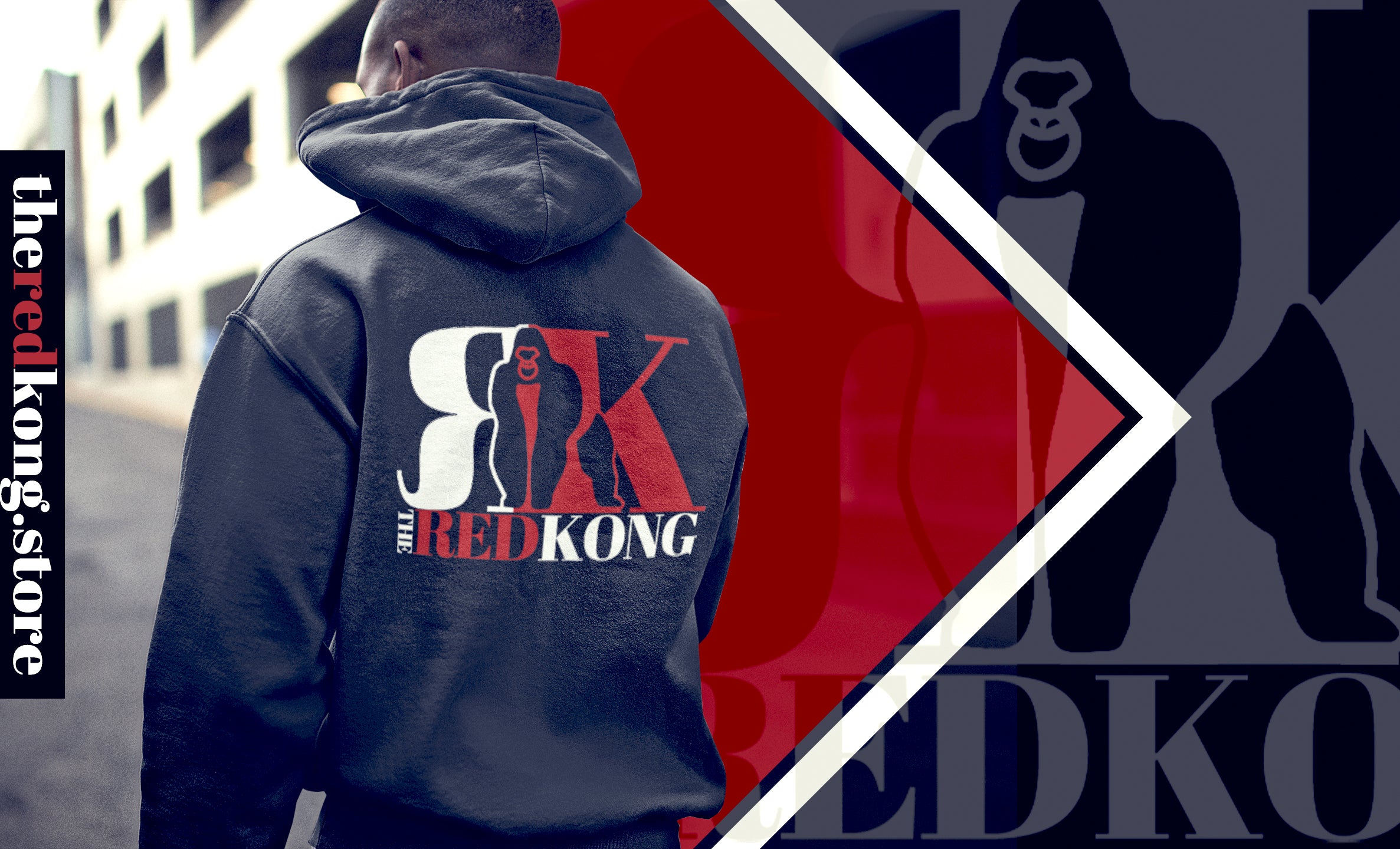Red Kong Hoodie