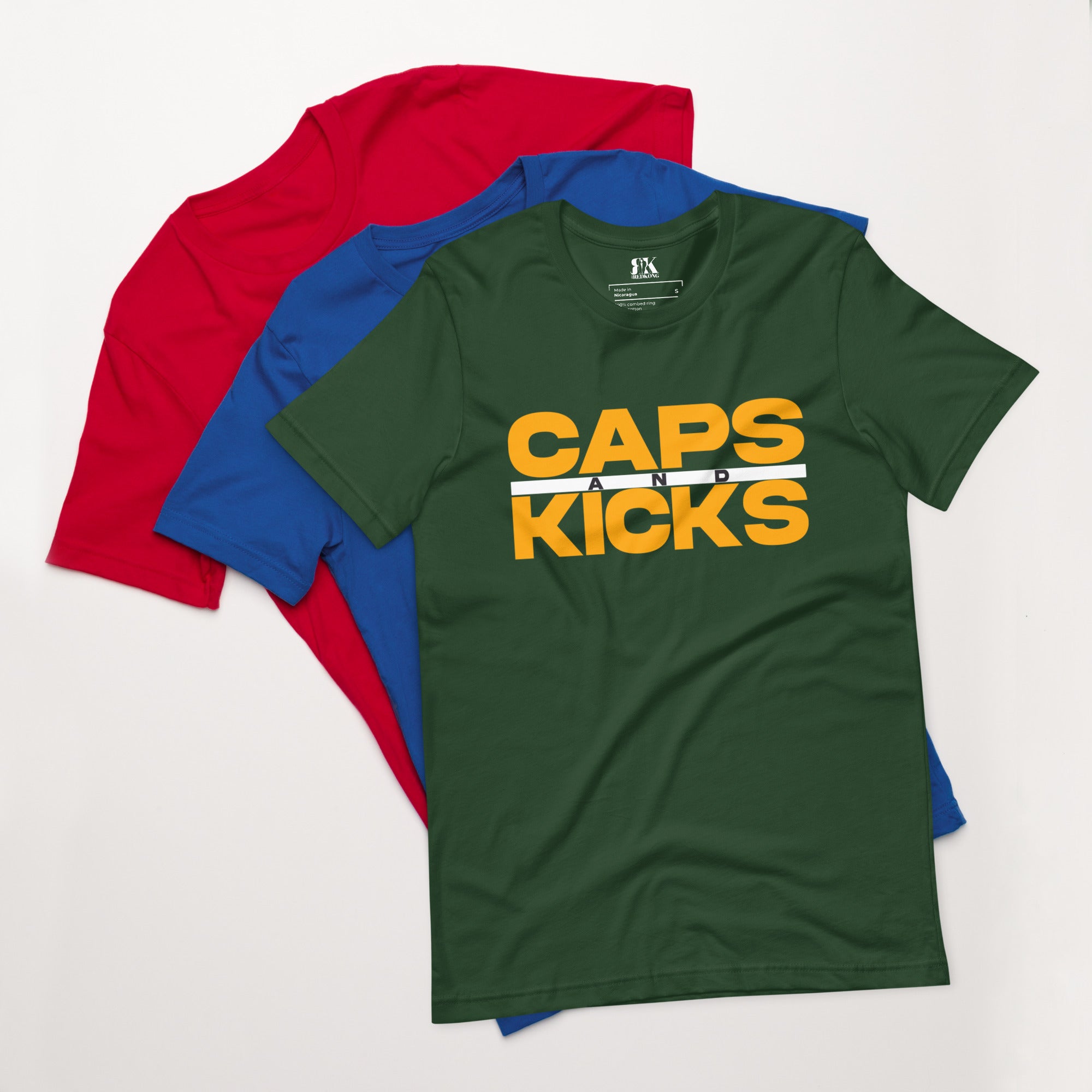 CAPS & KICKS: Gold Bod
