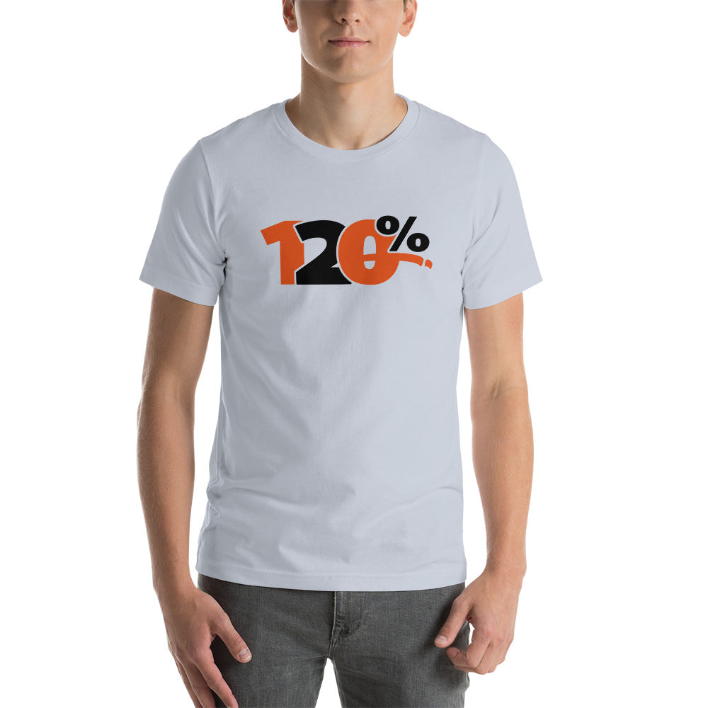 120% Bold Effect Unisex t-shirt
