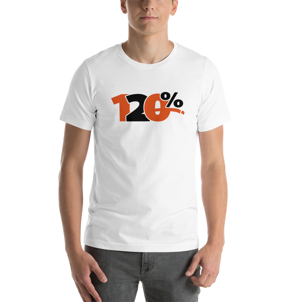 120% Bold Effect Unisex t-shirt