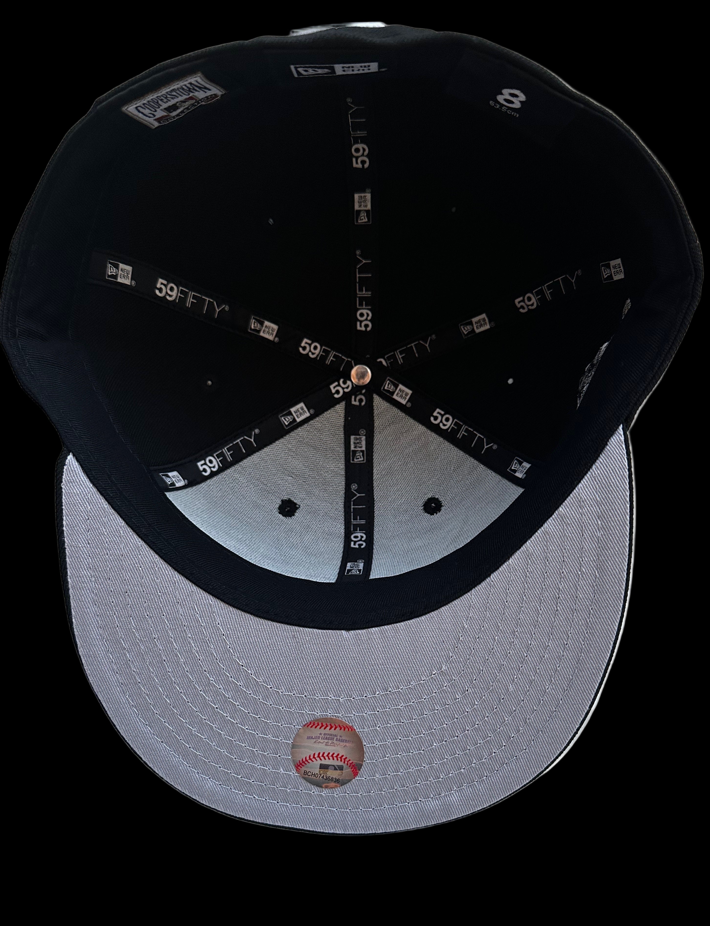 Cleveland Indians Black Hat Copper Head Chief Wahoo Fitted