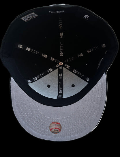 Cleveland Indians Black Hat Copper Head Chief Wahoo Fitted