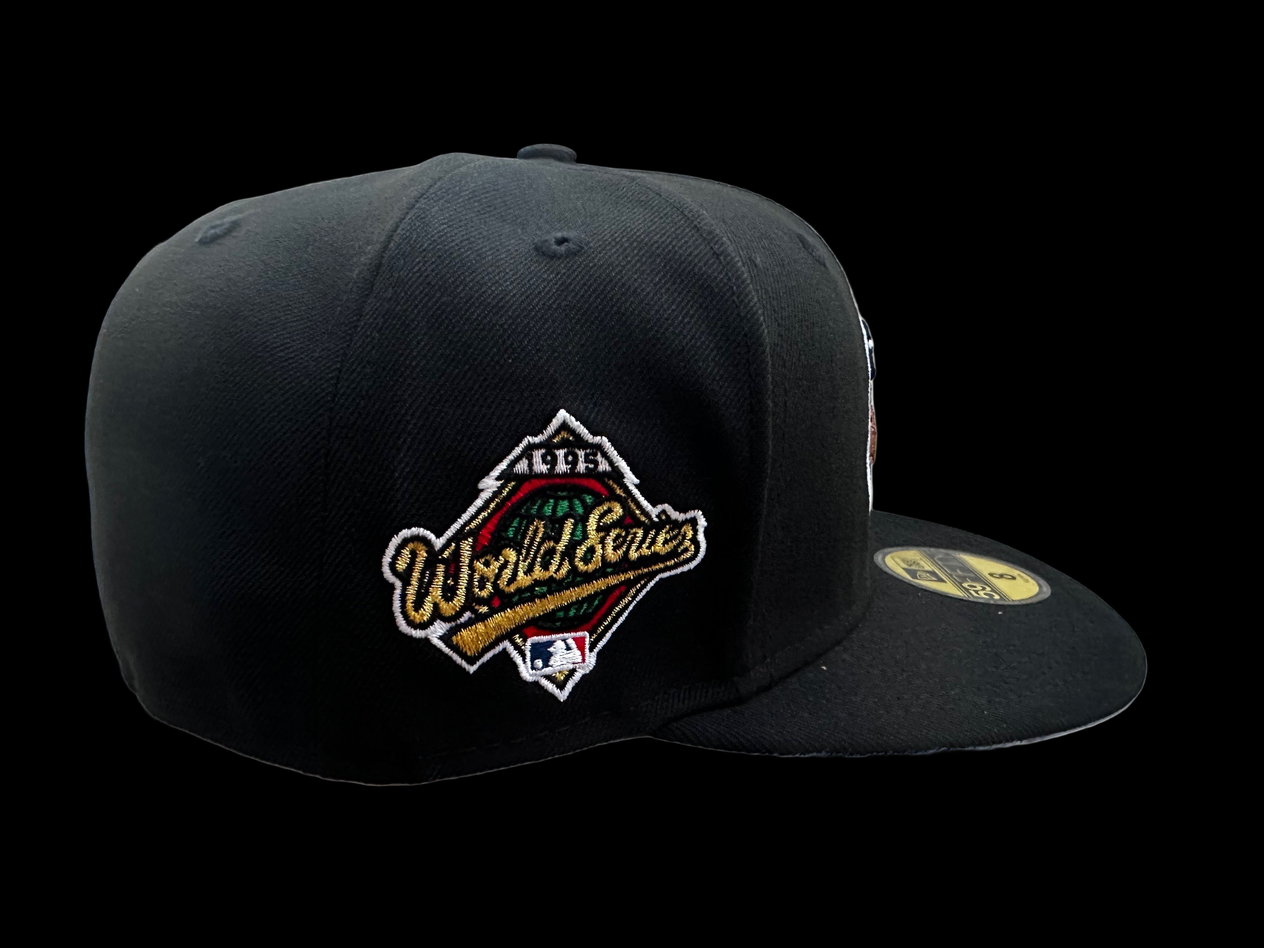 Cleveland Indians Black Hat Copper Head Chief Wahoo Fitted