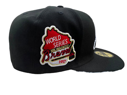 Atlanta Braves 1957 World Series | New era 59fifty Fitted