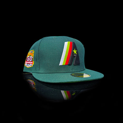 New Era 59FIFTY Houston Astros 50th Anniversary Forest Green