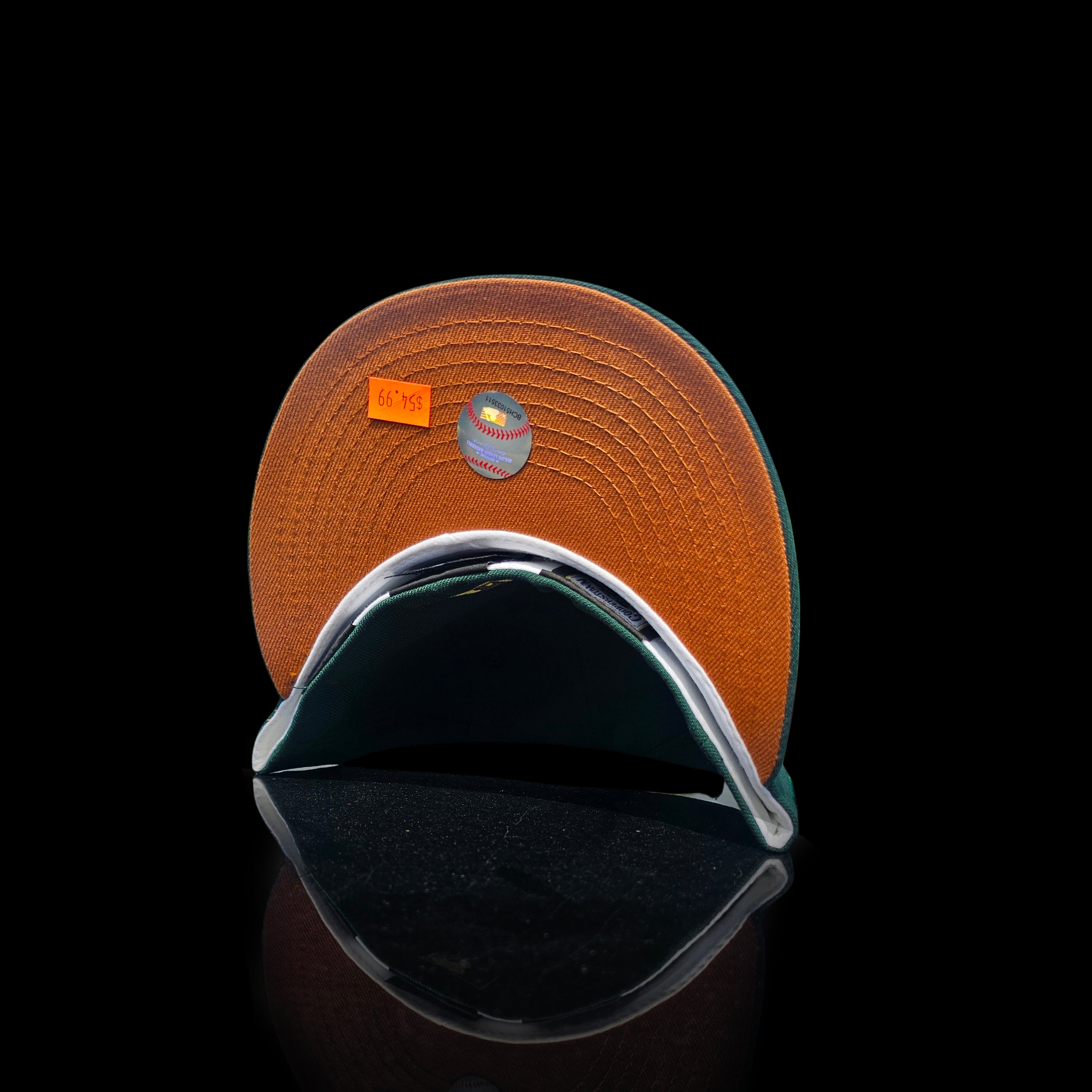 New Era Yankees Dark Green Fitted Hat (BF)