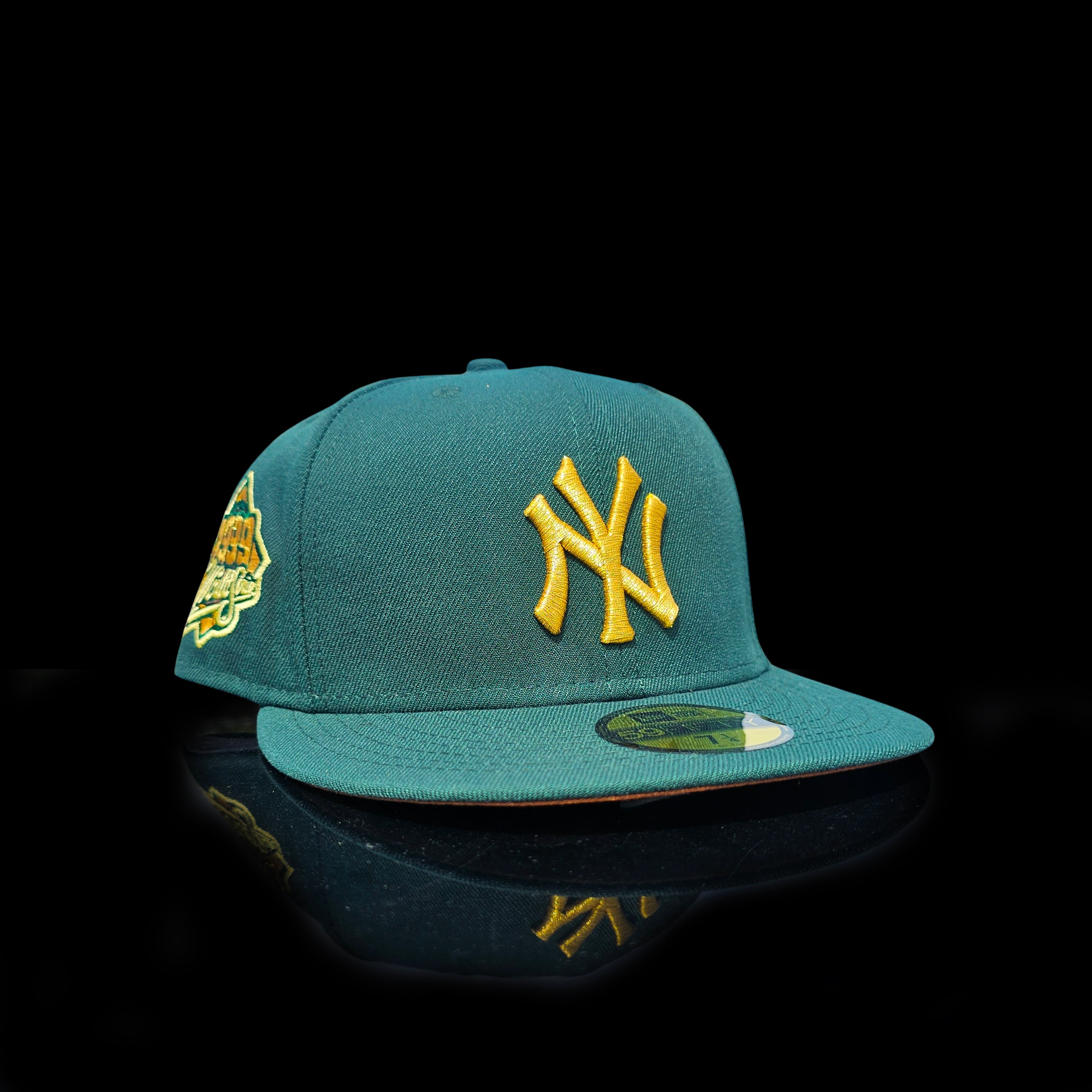 New Era Yankees Dark Green Fitted Hat (BF)