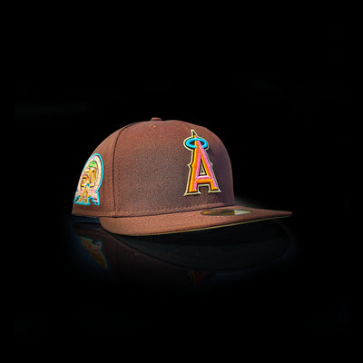 Just Caps Drop 20 Los Angeles Angels 2022  Fitted Hat