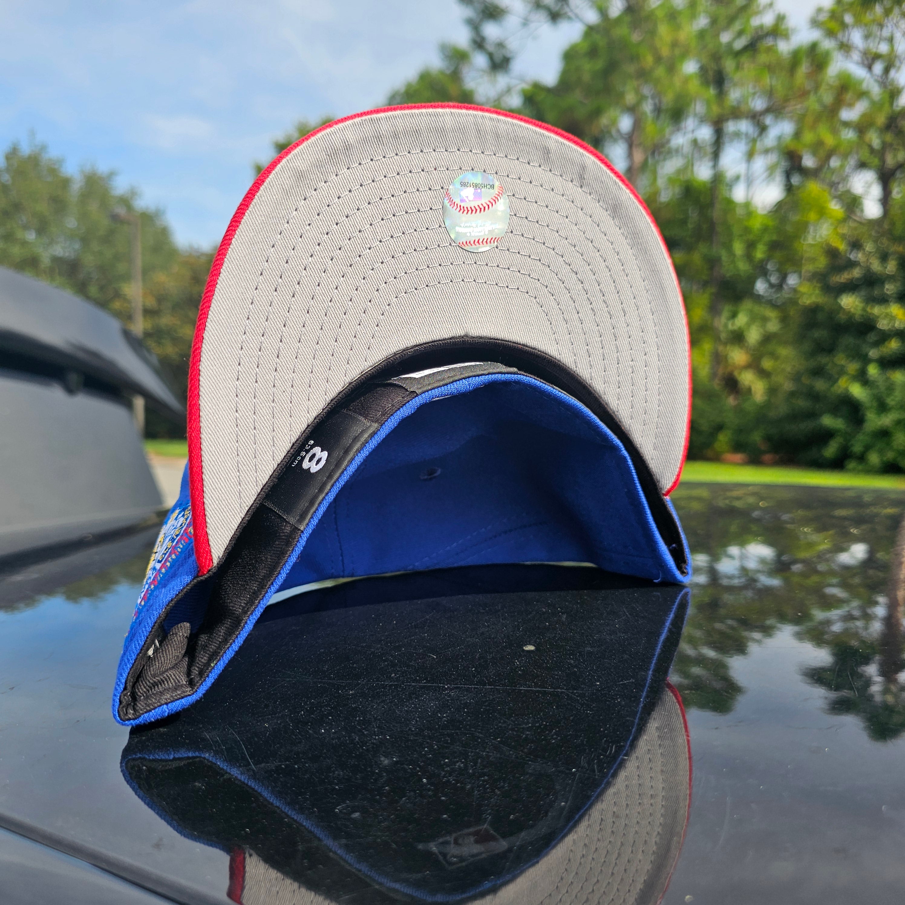 Blue Red Yellow 1954 Cleveland Indians Fitted (BF)