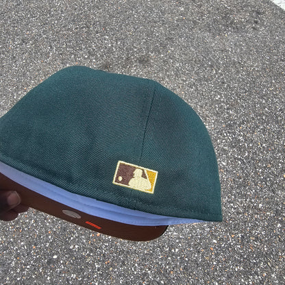 New Era Yankees Dark Green Fitted Hat (BF)