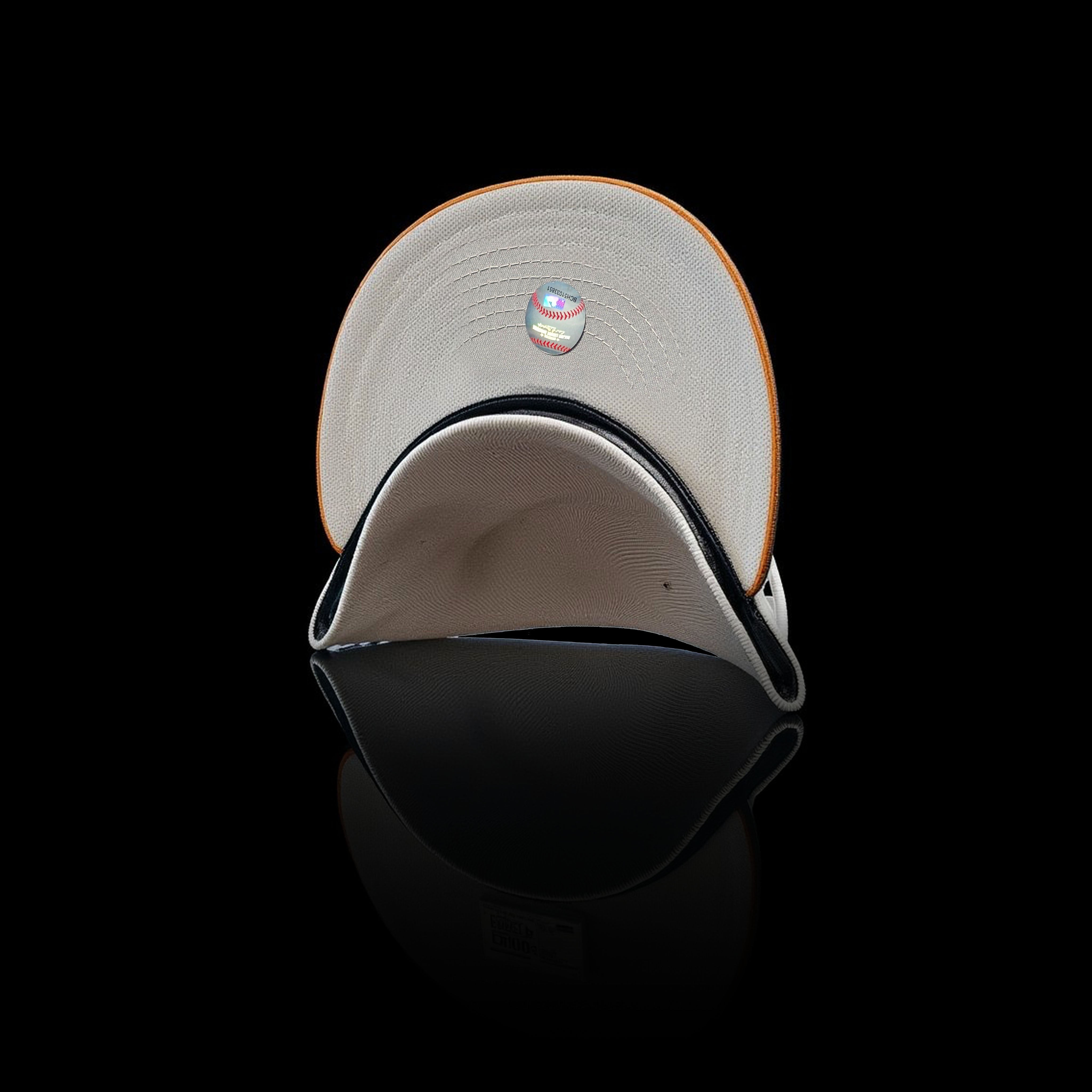 New York Yankees 1999 world series Stone Rust Orange visor New Era Fitted Hat