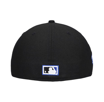 Toronto Blue Jays New Era World Series 1993 World Series Patch Royal Under Visor 59FIFTY Fitted Hat - Black