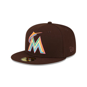 New Era Just Caps Drop 20 Miami Marlins 2022 59FIFTY Fitted Hat