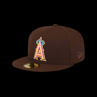 Just Caps Drop 20 Los Angeles Angels 2022  Fitted Hat