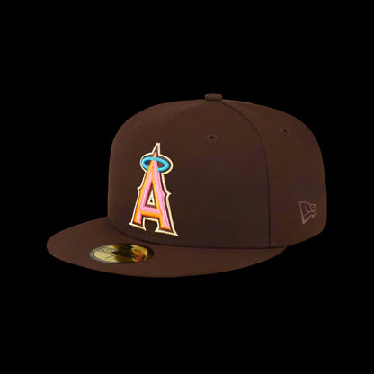 Just Caps Drop 20 Los Angeles Angels 2022  Fitted Hat