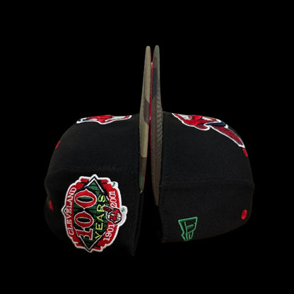 Camo Brim Cleveland Indians Snapback