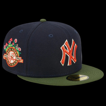 New Era Yankees Sprouted 59FIFTY Fitted Hat: 7 1/4 (Gray UV)