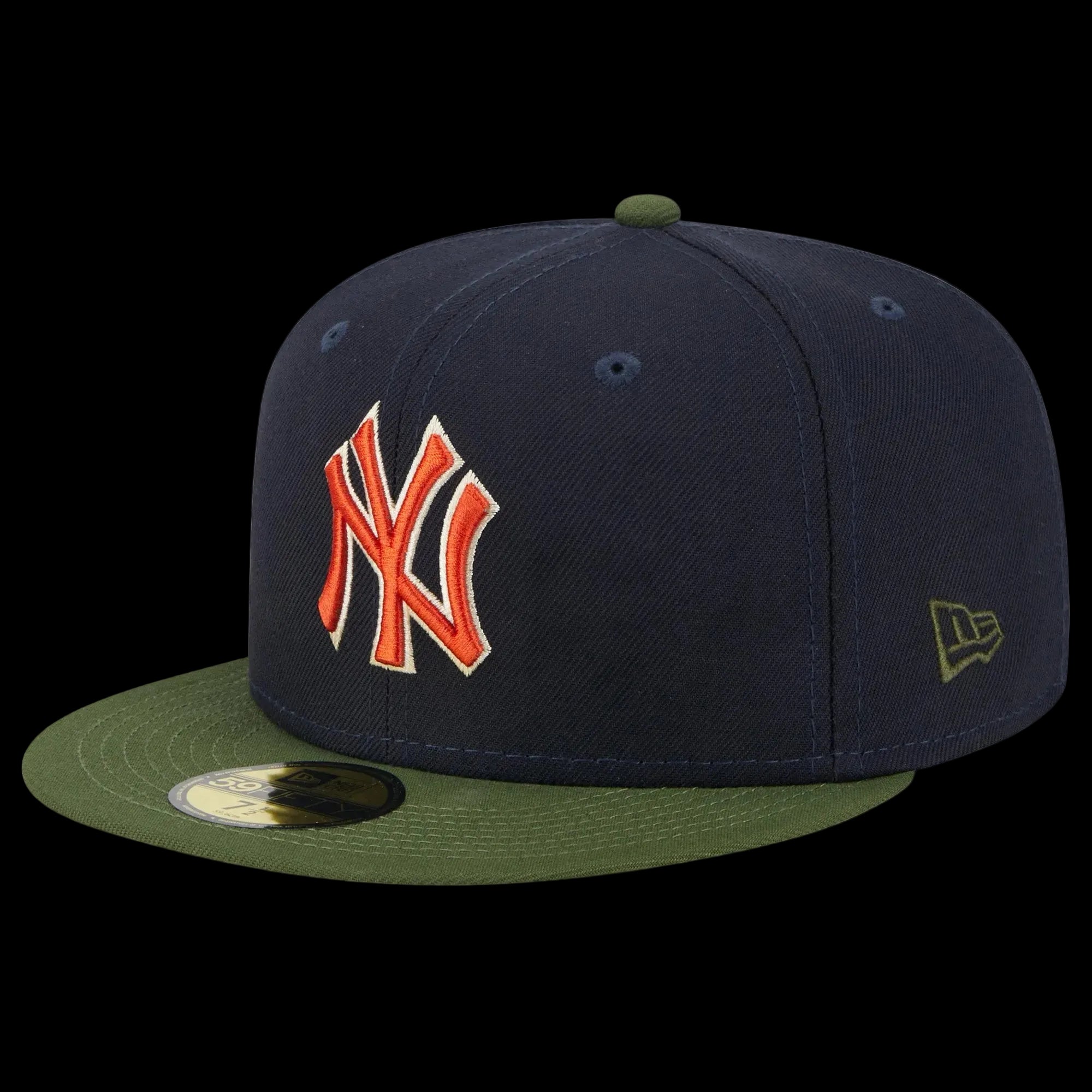 New Era Yankees Sprouted 59FIFTY Fitted Hat: 7 1/4 (Gray UV)