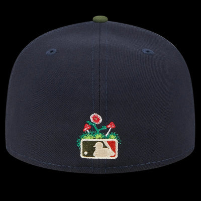 New Era Yankees Sprouted 59FIFTY Fitted Hat: 7 1/4 (Gray UV)