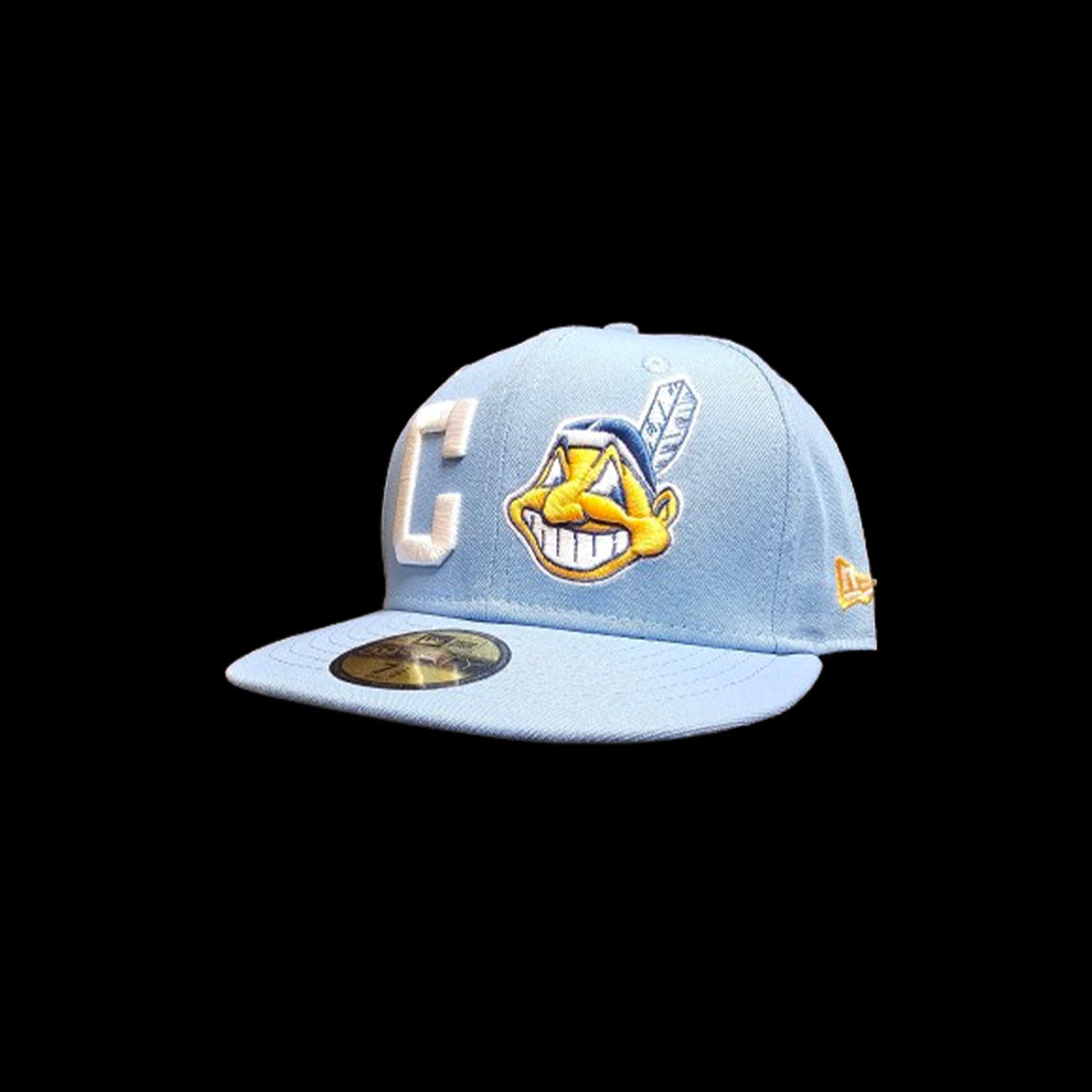 New Era Cleveland Guardians x Indians Chief Wahoo 1995 World Series Side Patch Fitted Cap 7 1/2 Size