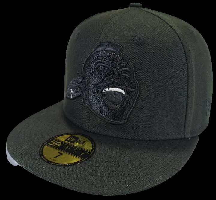 Atlanta Braves 1957 World Series Black Out  | New era 59fifty Fitted