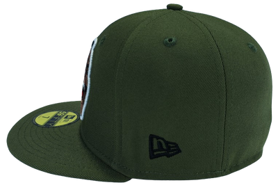 Atlanta Braves 1957 World Series Olive Green Copper Face | New era 59fifty Fitted