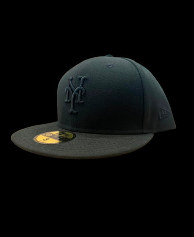 Subway Series All Black 7 Line Edition NY Mets 59fifty