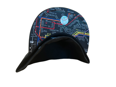 Subway Series All Black 7 Line Edition NY Mets 59fifty