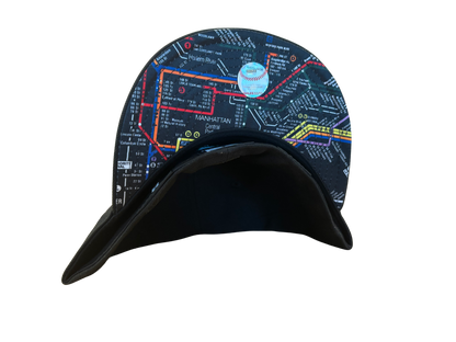 Subway Series All Black 4 Line Edition NY Yankees 59fifty