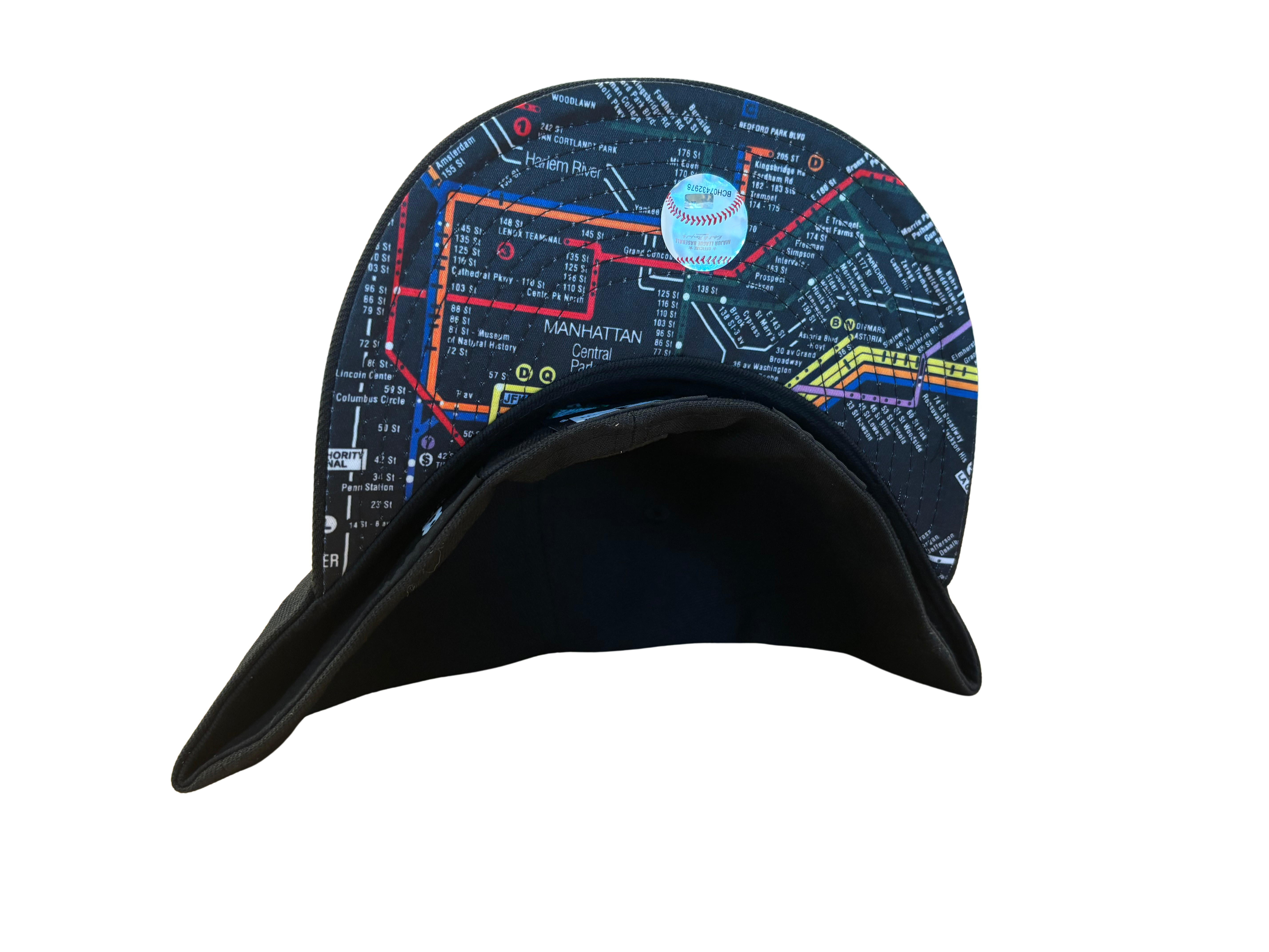 Subway Series All Black 4 Line Edition NY Yankees 59fifty