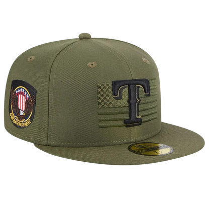 Armed Forces Day On-Field 59FIFTY Fitted Hat - Green