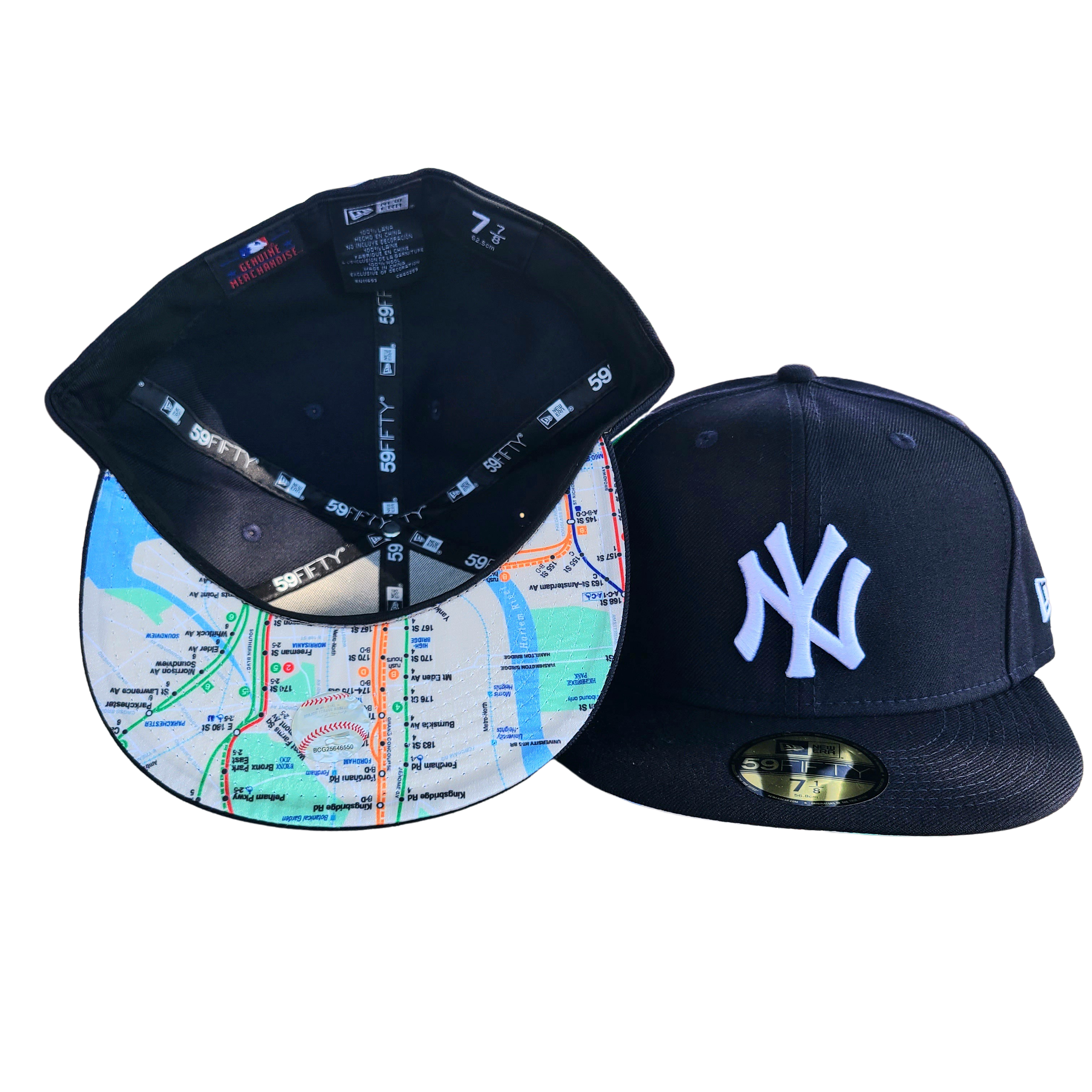 NY Yankees Subway FItted