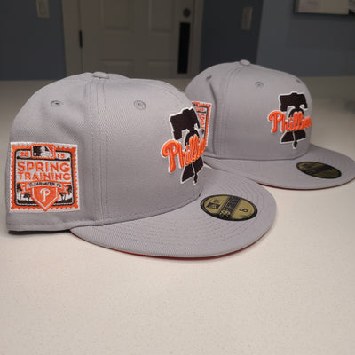 New Era Gray/Orange Philadelphia Phillies