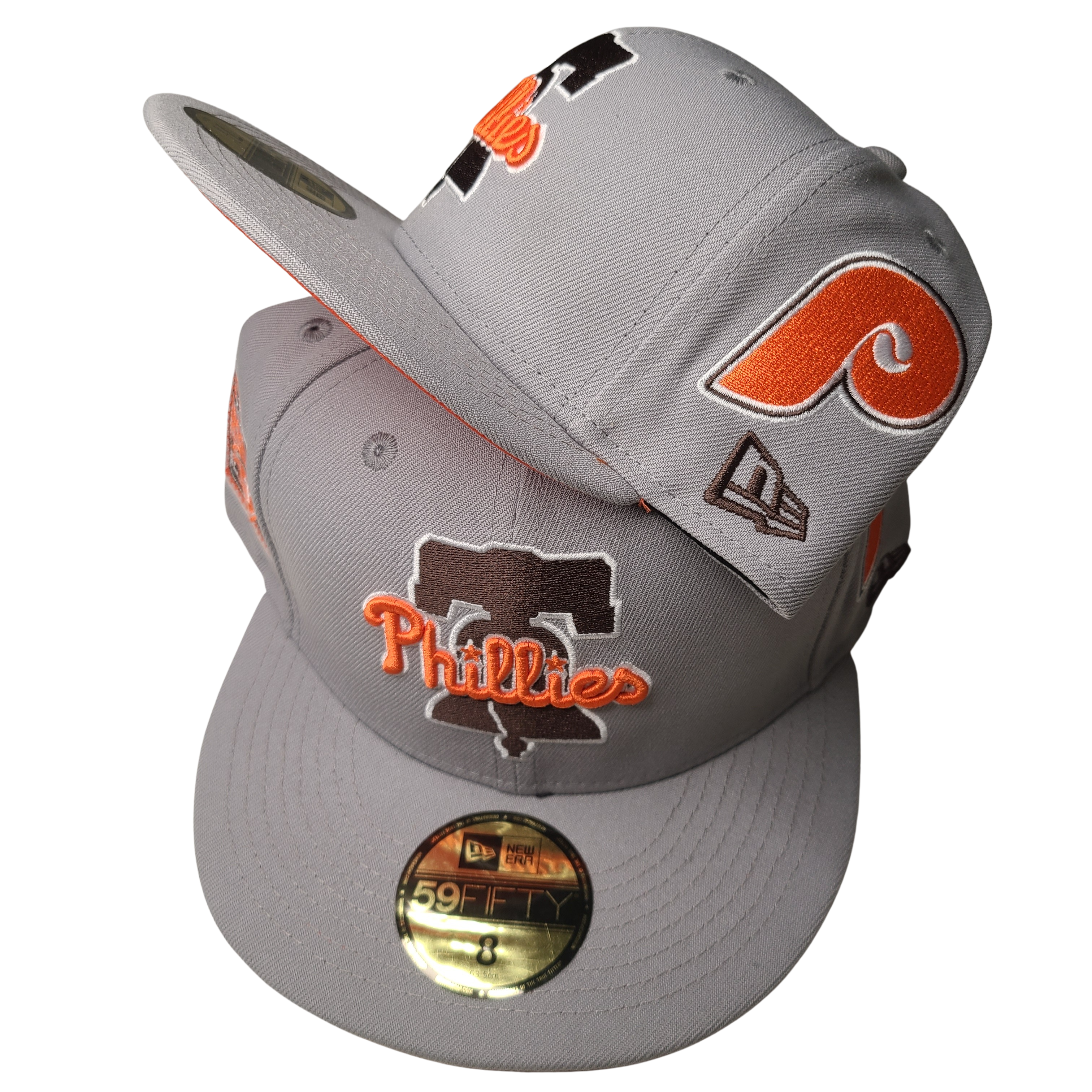 New Era Gray/Orange Philadelphia Phillies