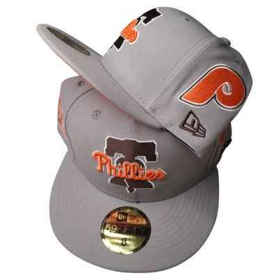 New Era Gray/Orange Philadelphia Phillies
